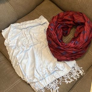 Pashmina and infinity scarf bundle